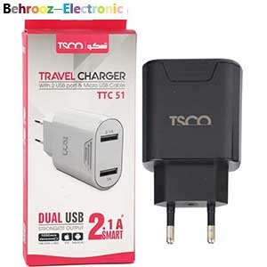 شارژر دیواری تسکو مدل TTC 51