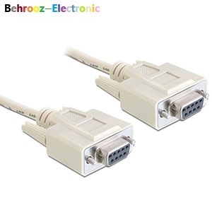 کابل تبدیل دوسر مادگی RS232 به RS232