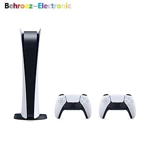 کنسول بازی سونی مدل PlayStation ۵ Slim Digital Edition همراه با دسته اضافه