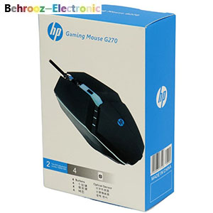 ماوس با سیم اچ پی مدل Hp G270