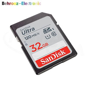 کارت حافظه سن دیسک SanDisk Ultra UHS-I U1 Class 10 SDXC – 62GB 120MB/s