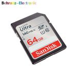 کارت حافظه سن دیسک SanDisk Ultra UHS-I U1 Class 10 SDXC – 64GB 140MB/s