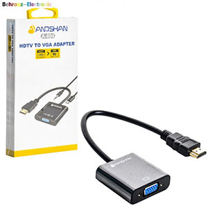 مبدل HDMI به VGA آنوشان مدل ANOSHAN A-804