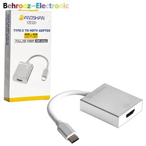 مبدل TYPE-C به HDMI آنوشان مدل ANOSHAN A-۸13