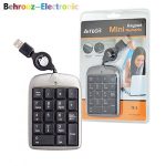 صفحه کلید ای فورتک مدل A4tech Mini Numberic TK-5
