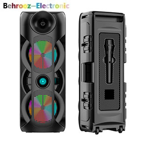 اسپیکر بلوتوثی قابل حمل مدل ZQS-8202A